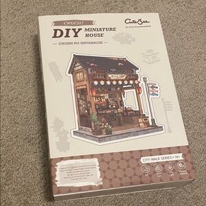 DIY Miniature House Kit - Brown
